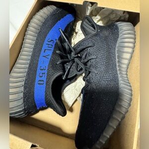 adidas Yeezy Boost 350 V2 in Black and Blue